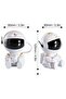 Starry Sky Projector Astronaut, LED Night Light Projector Light With Remote Control - 5
