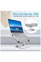 Adjustable Aluminum Laptop Stand – Foldable Ergonomic Riser for Desk, Compatible with MacBook, Dell, HP - 3