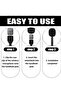 Microphone Handheld Adapter – Wireless Interview Lavalier Mic Adapter for DJI Mic 1/2, Rode Wireless GO II - 7