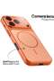 iPhone 17 Pro 6.3" Case, MagSafe Compatible Matte Glass Slim Protective Cover - 5