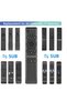 Universal Voice Remote Control for Samsung TV Remote All Samsung LED QLED UHD SUHD HDR LCD HDTV 4K 3D Curved Smart TVs, with Shortcut Buttons for Netflix, Prime Video, Samsung Plus - 3