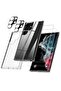 Galaxy S22 Ultra Case Bundle - Includes 2 HD Screen Protectors & 2 Camera Lens Protectors
