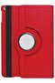 Smart 360-Degree Rotating Stand Case for Apple iPad 10.2 inch (9th Gen 2021, 8th Gen 2020, 7th Gen 2019) - Red - 2
