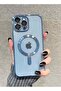 Magnetic Case for iPhone 15 Pro Max [MagSafe] Full Camera Protection Clear Plating Luxury Cover - 5