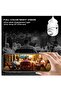 WiFi Light Bulb Camera 360 Degree Wireless Outdoor Security Camera 1080P Color Night Vision - 4