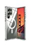 Magnetic Slim Transparent TPU Shockproof Phone Case with MagSafe for Samsung Galaxy S24 Ultra 5G (2024)