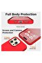 Compatible with iPhone 15 Pro Max Liquid Silicone Full Body Shockproof Protective Cover Red - 4