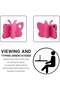 Hot Pink iPad 10th Gen Kids Case (2022) - Butterfly Design, Kickstand, Full Body Drop Protection - 5