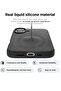 Liquid Silicone iPhone 16 Plus Case Cover - Full Body Protection, Shockproof, Slim, Anti-Scratch, Soft Microfiber Lining (Black) - 2