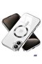 iPhone 16 Magnetic Case Compatible with Mag-Safe – Built-in Camera Protector, Soft TPU Anti-Scratch