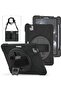 Rugged 360° Rotatable iPad Case – Heavy-Duty Shockproof Military-Grade Protection