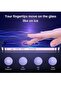 [3+3 Pack] for iPhone 15 Pro Max Screen Protector with Camera Lens Protector, 9H Tempered Glass Film - 5
