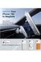MagSafe Compatible Clear Magnetic Case for iPhone 16E - Hybrid Crystal Clear Hard Back - 3