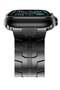 Stainless Steel Strap for iWatch 49mm-42mm - Black Replacement Band for Apple Watch Ultra/Series 1-10 - 2