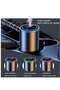 Portable AI Car Diffuser With Star Projector Light, 20000Ma Long Standby Aromatherapy, Black - 4