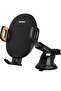 2 In 1 Mini Foldable Car Mount Mobile Phone Holder AutoTightening Kickstand - 4