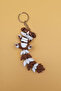 Long Tail Series Dog Figurine Movable Keychain (Large Size-12Cm) - Bag Ornament Charm