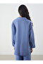 Oversize Muslin Women's Shirt Tunic - 4