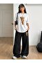 Unisex Teddy Bear Printed Oversize T-Shirt and Baggy Sweatpants - Summer Two-Piece Tracksuit Set