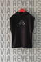 Vikings Front and Back Printed Zero Sleeve Hooded 100% Cotton Sports Tshirt - 2