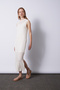 Women's Knitwear Dress Ecru - 2