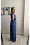 Short Sleeve Jacket and Pants Set with Waist Tie Strings - 6