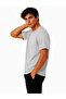Men's T-Shirt Plain Gray - 7