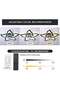 Ceiling Fan with Lights Remote Control, Black Personalized Ceiling Fan with Light, 6 Speeds 3 Light Color Flush Mount Ceiling Fan for Kitchen Bedroom - 6