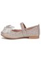 Hiza Stoned Velcro Girls' Ballerina Shoes - 6
