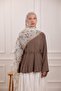 Lalin Patterned Soft Shawl Mink - 5