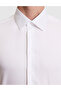 White Slim Fit Long Sleeve Shirt 50321023-Vr013 - 6
