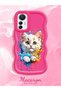 Mi 12 Lite Compatible Case Camera Protector Red Silicone Couple Phone Case Cat Pattern - 2