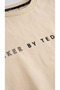 New Season Logo Detailed Beige Tshirt - 3