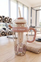 Ice Bottle Detox Water Bottle with Straw 1300 ml - 4
