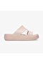 شبشب نسائي من Getaway Platform H-Strap باللون البيج من Juststep