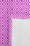 Pink Geometric Modern Young Room Single Pique Set-Nordic 160X220Cm Quilted Bedspread - 7