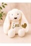 Sleeping Companion Plush Rabbit Cream