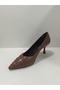 Genuine Leather Evening Dress Women's Shoes - 3
