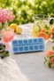 Ice Tray with Lid, 12-Chamber Ice Cube Making Container, Freezer Beverage Ice Box - 3