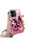 Redmi 15C 4g Compatible Silicone Edge Hard Back Case Couple Phone Case Butterfly Pattern