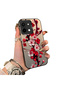 Vivo Y28 Compatible Silicone Edge Hard Back Case Couple Phone Case with Floral Pattern