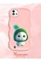 Realme C20 Compatible Case Camera Protector Pink Silicone Couple Phone Case Cute Pattern - 2