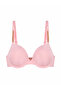 2571-S New Chain-Strapped Padded Bra/75B Pink