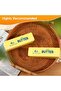 Butter Squishy Slow Rising Stress Relief Toy - Realistic Butter Stick Squeeze, Soft PU Foam Fidget for Anxiety & Sensory Relief - 3