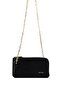 Women's Genuine Leather Black Floater Arm Bag