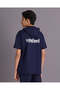 Senior Boys Navy Hooded T Shirt - 3