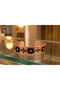 100% Handmade Copper |   Copper Seljuk Star Patterned Adjustable Clamp Bracelet - 3