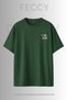 Premium Deer Printed I'M Okey Unisex Oversize Women's T-Shirt Men's T-Shirt Cotton Oversize T-Shirt - 3