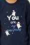 You Are My Everything Father Son Navy Blue Long Sleeve Pajama Set Rp3931-A-V1 - 5
