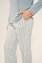 Women's Dream Create Love Green Long Sleeve Pajama Set Ar3778-S-V1 - 5